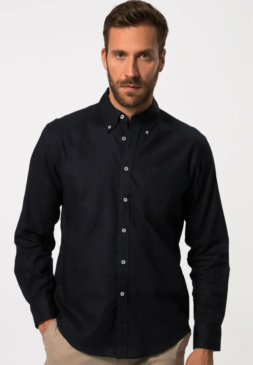 BUTTONDOWN-KRAGEN MODERN FIT - Hemd - black