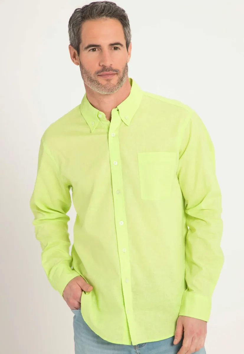 BUTTONDOWN-KRAGEN MODERN FIT - Hemd - light yellow