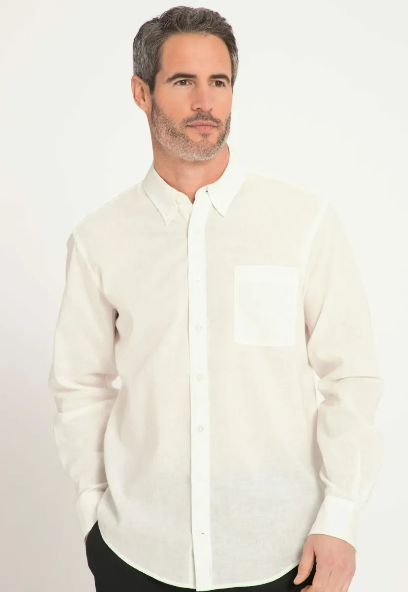BUTTONDOWN-KRAGEN MODERN FIT - Hemd - white
