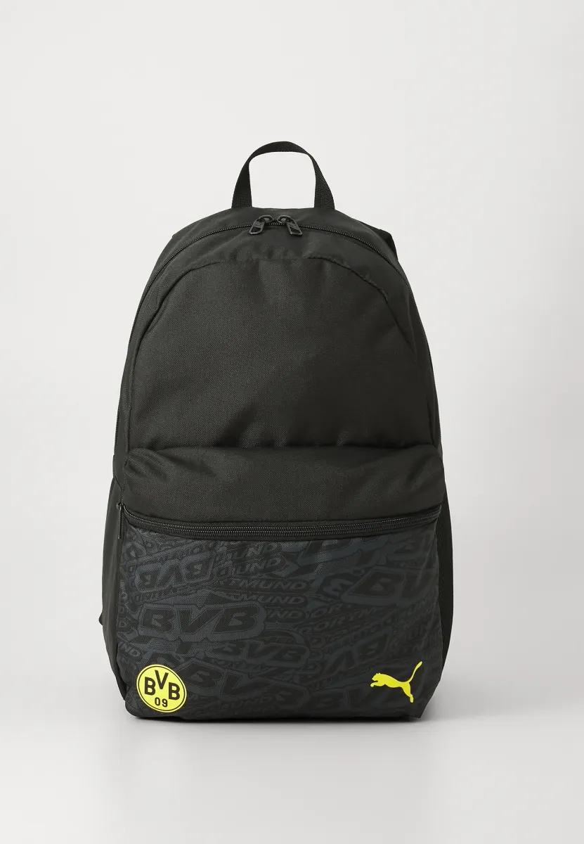 BVB CULTURE BACKPACK UNISEX - Vereinsmannschaften - black/faster yellow