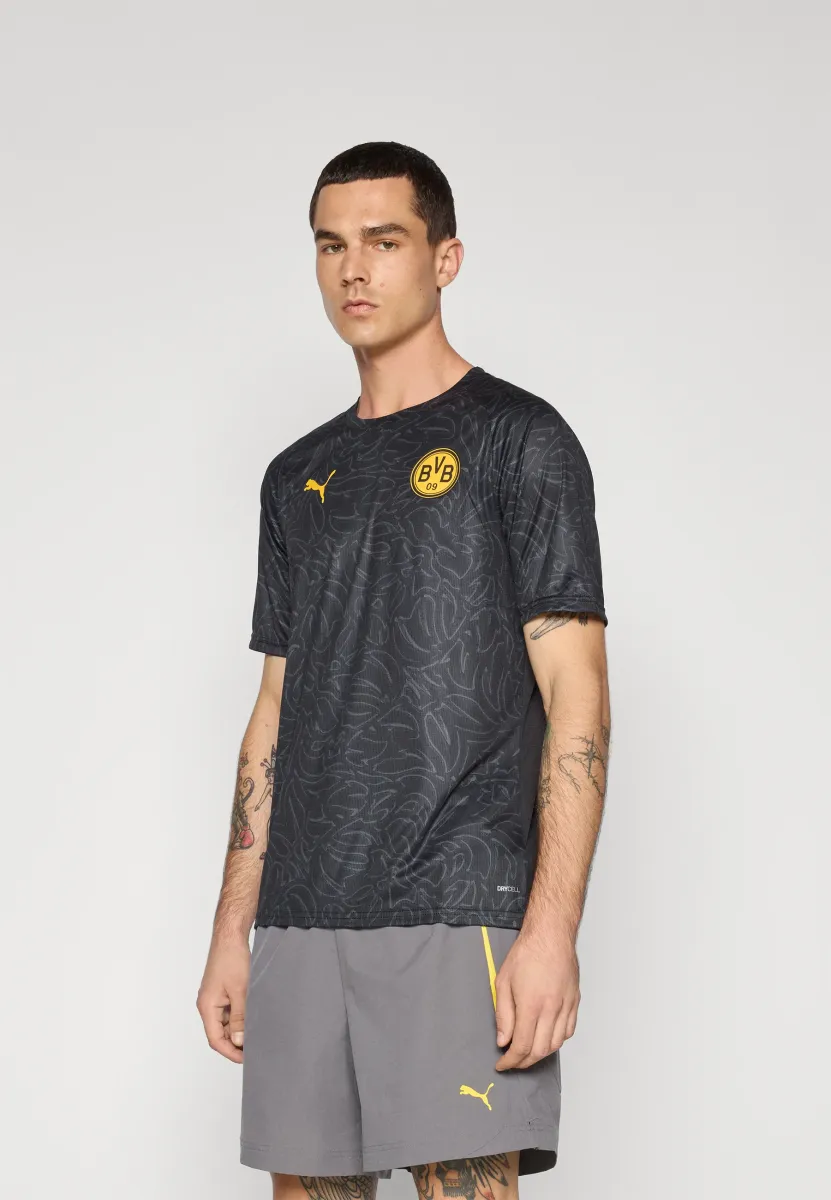 BVB WARM UP - Vereinsmannschaften - black/yellow sizzle