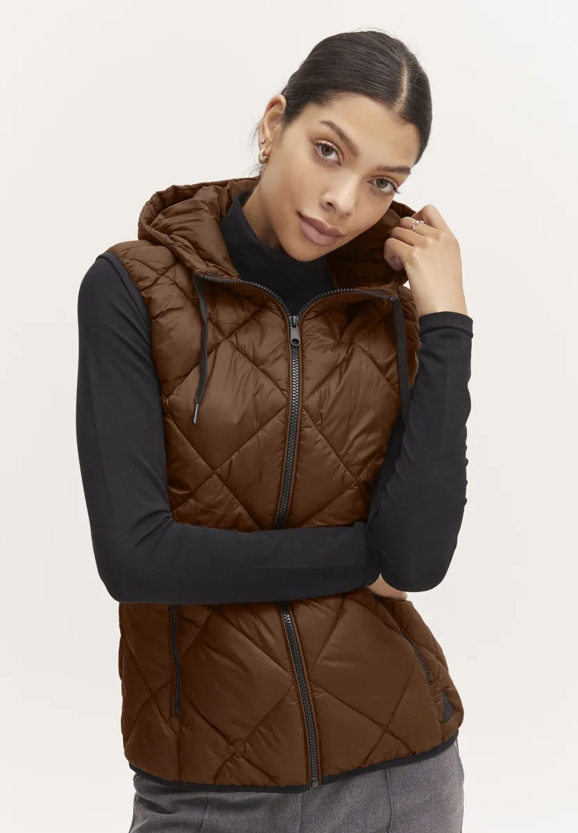 BYAmalla - Weste - brunette