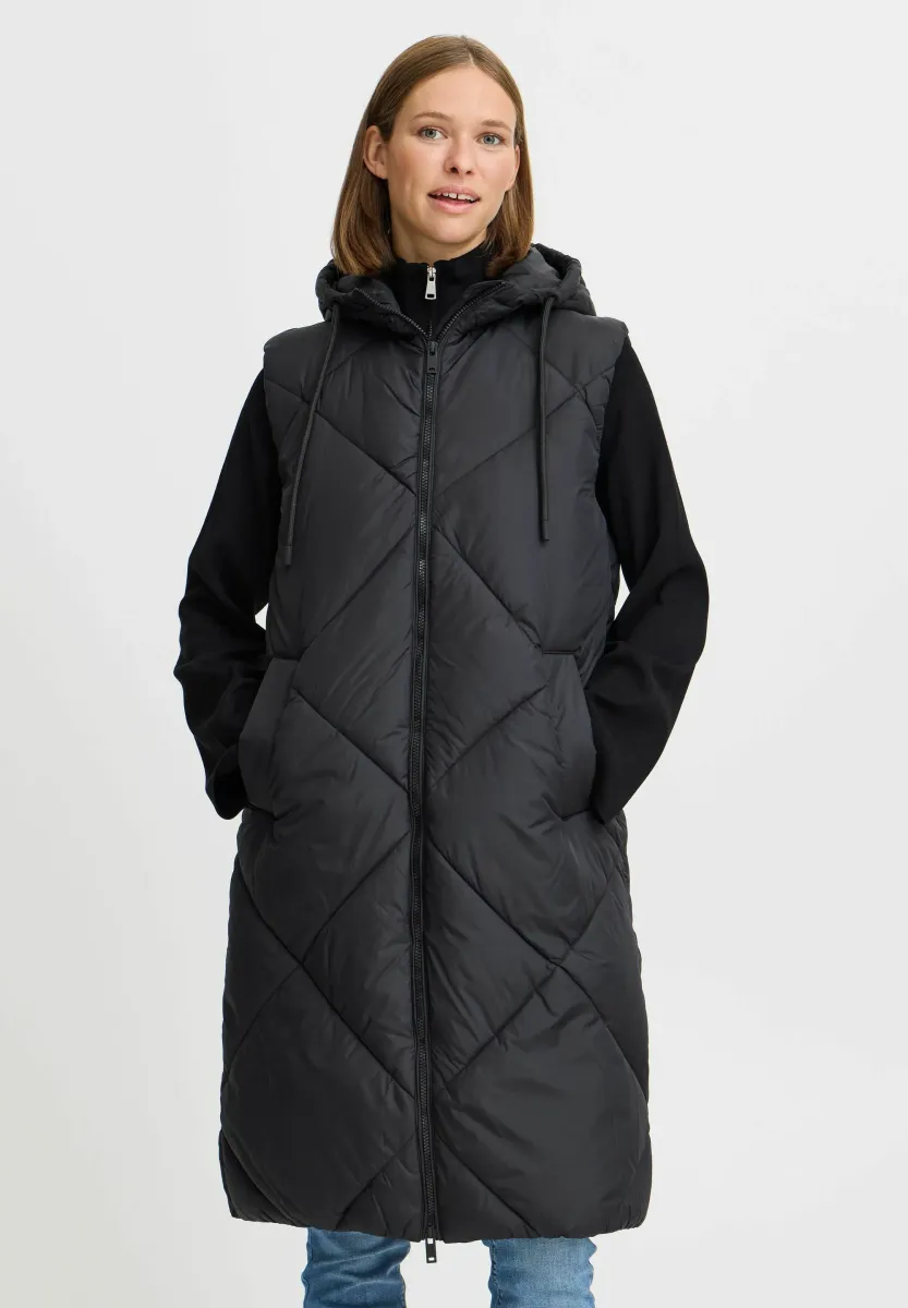 BYBOMINA WAISTCOAT - Weste - black