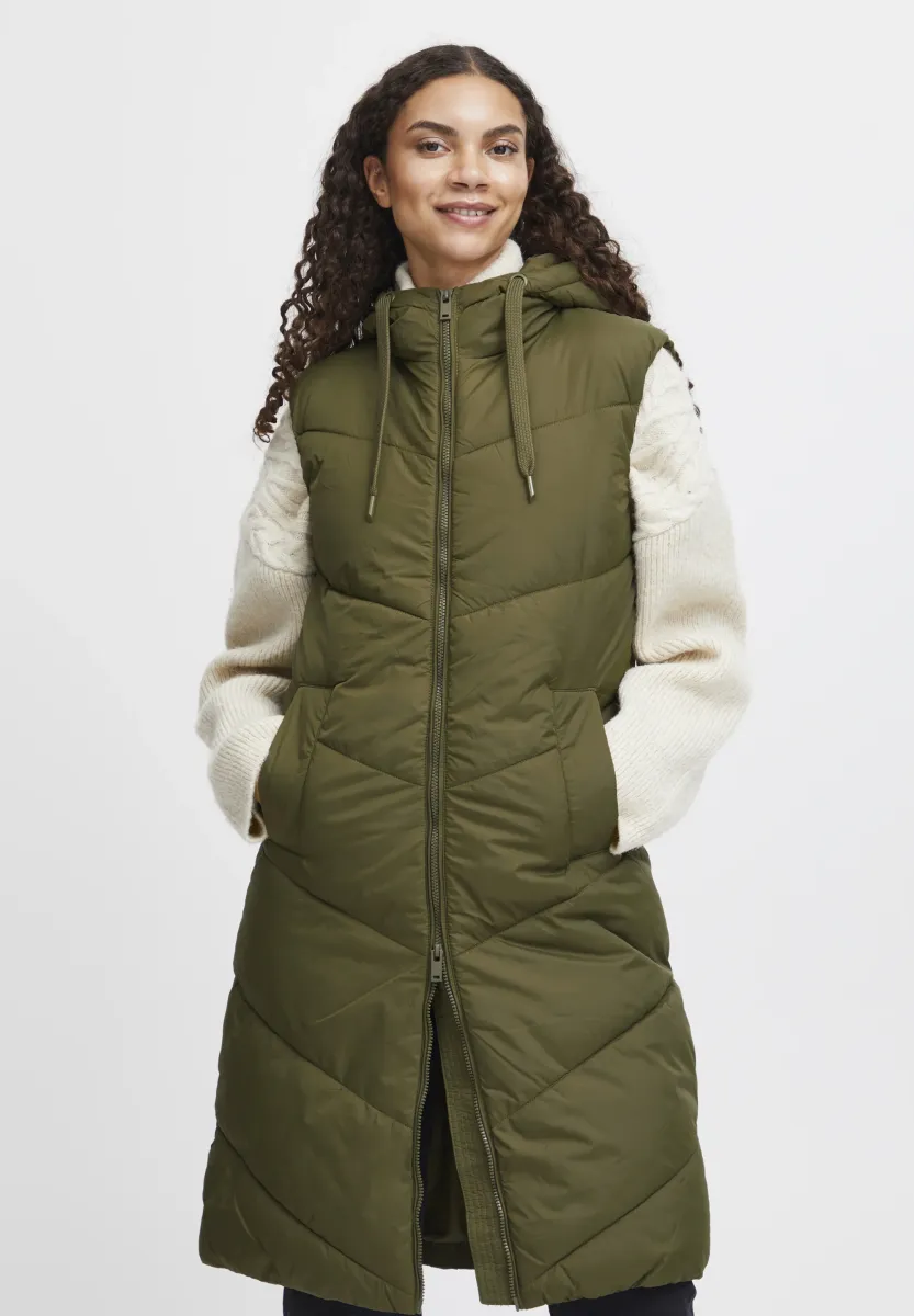 BYBomina - Weste - dark olive