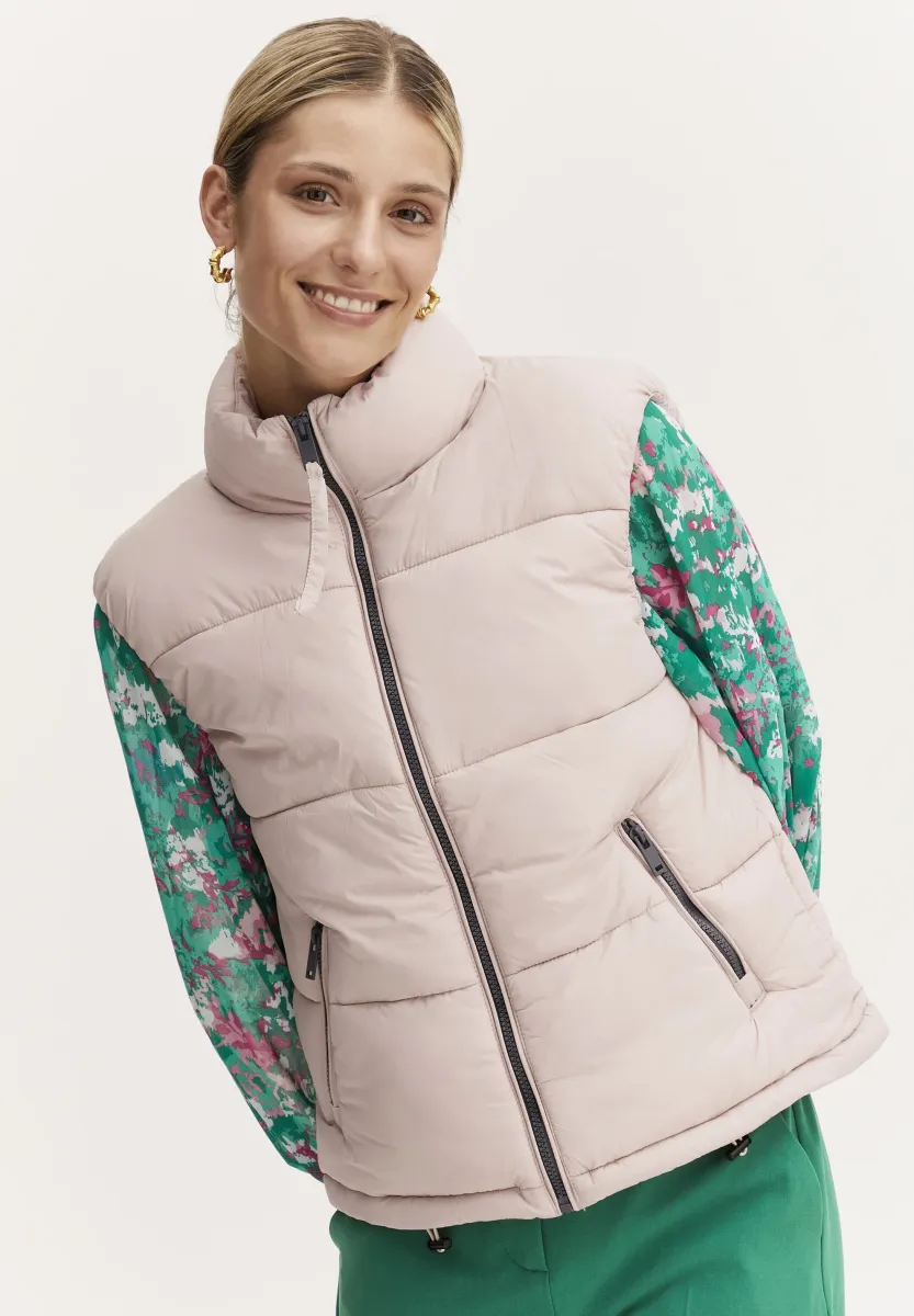 BYBomina - Weste - rose dust