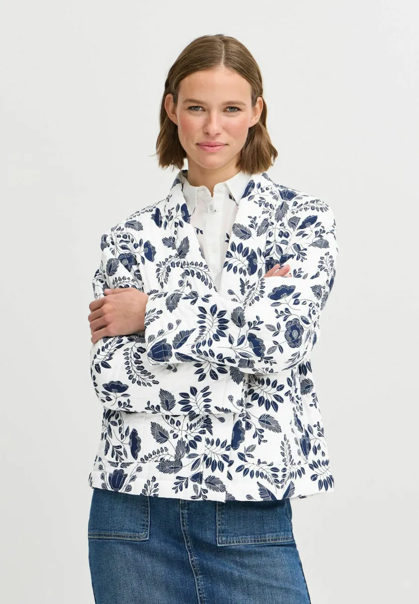 BYDAIMA - Übergangsjacke - med blue flower