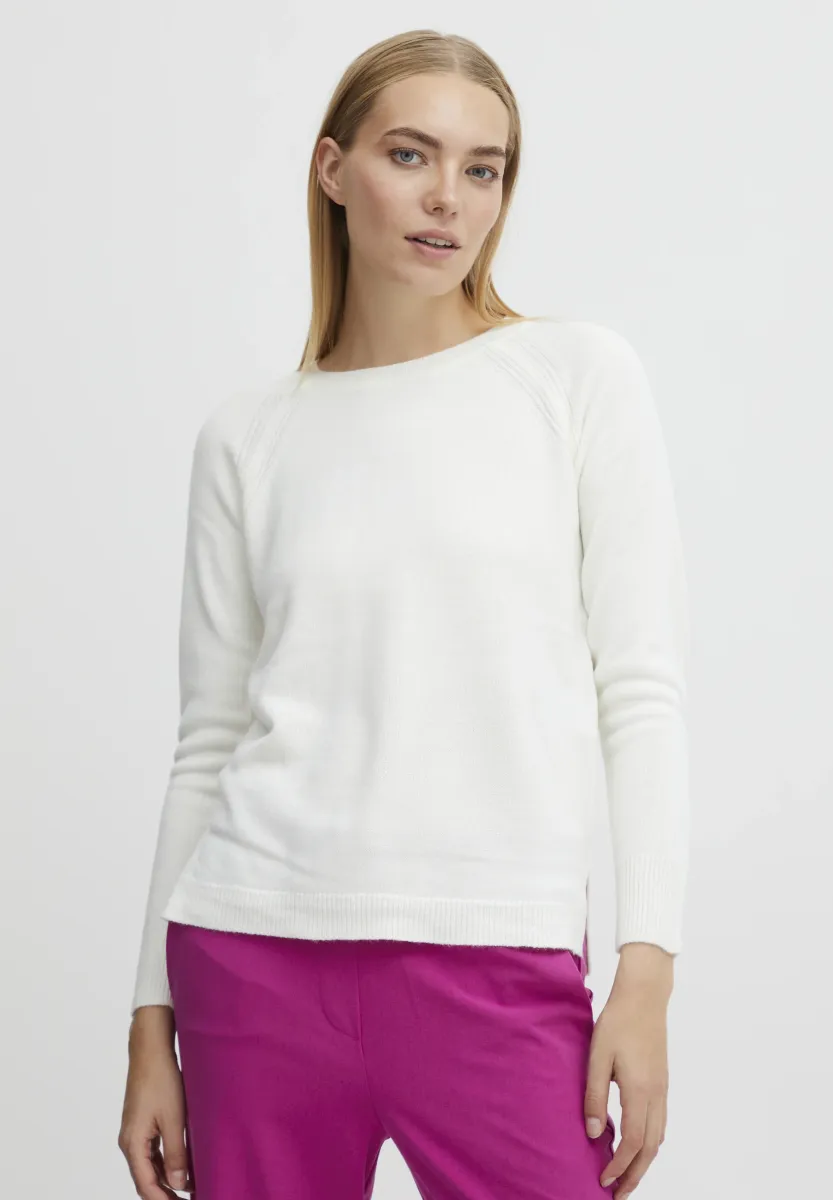 BYMalea - Strickpullover - off white