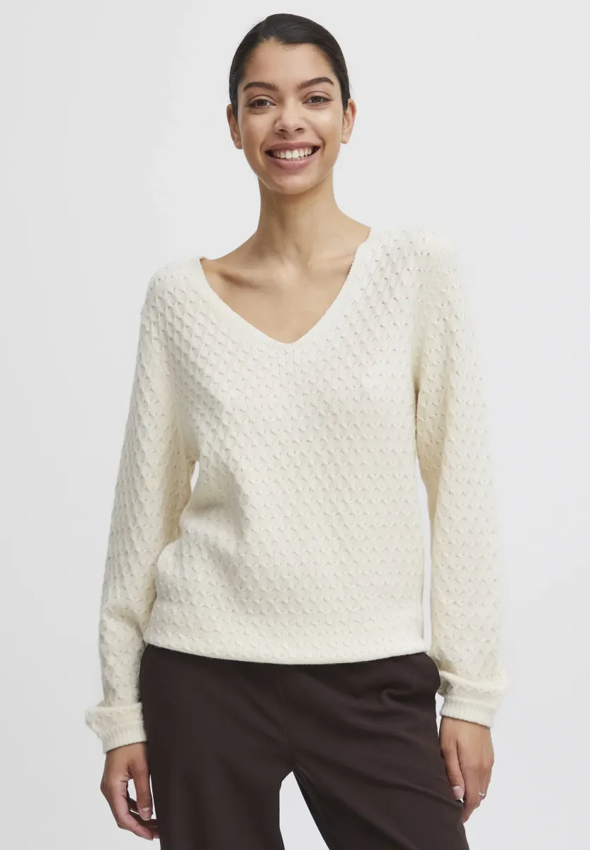 BYMilo - Strickpullover - birch