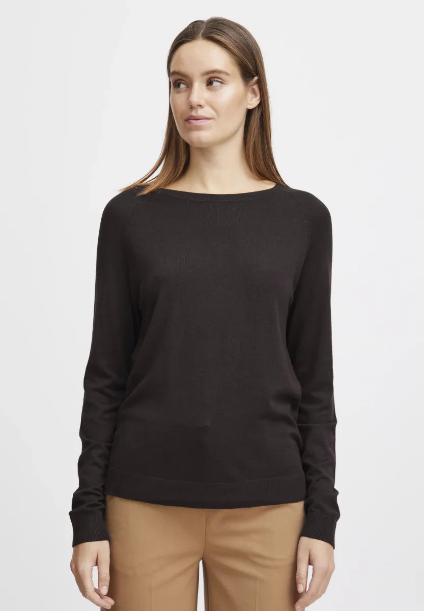 BYMmpimba - Strickpullover - black