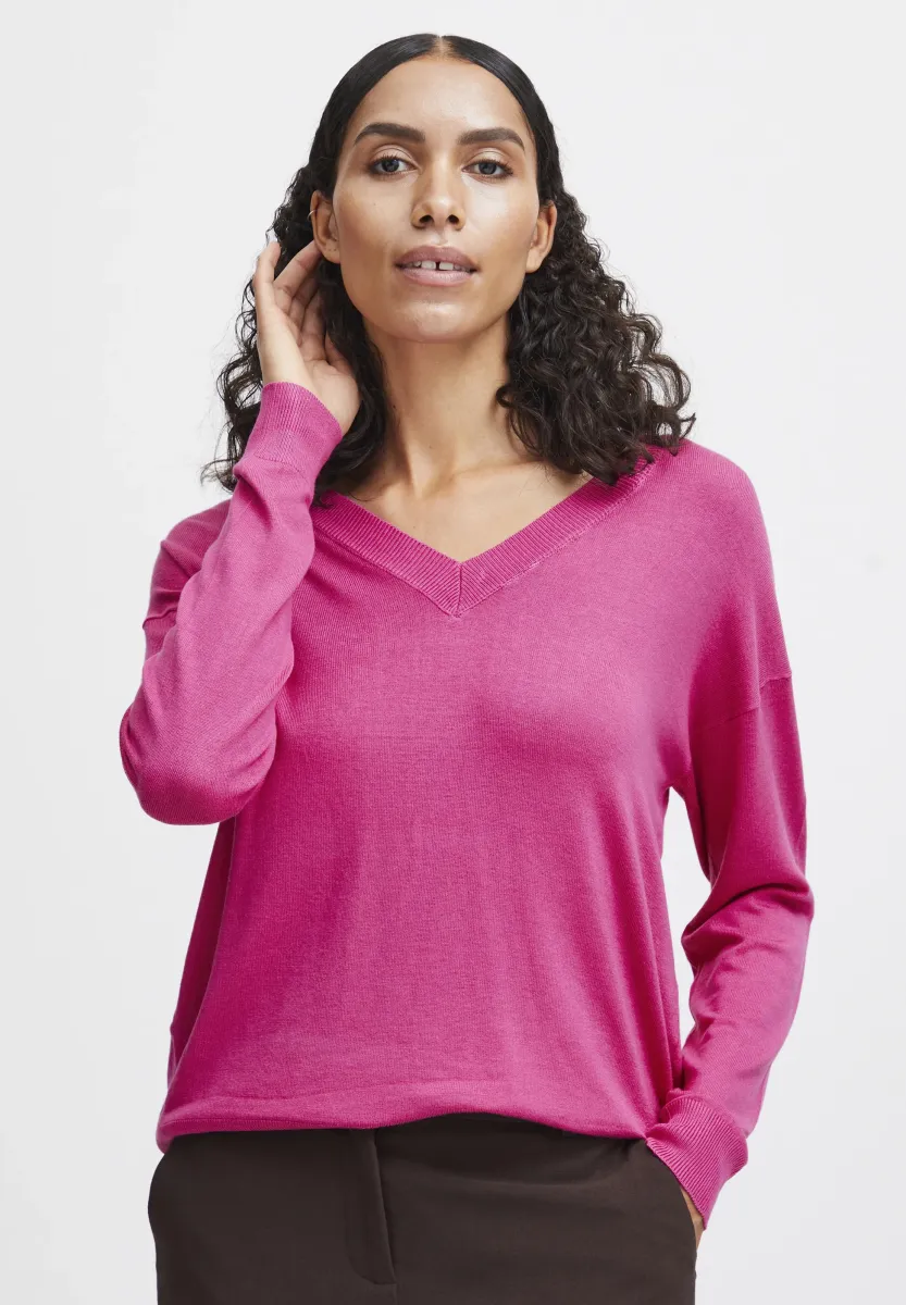 BYMmpimba - Strickpullover - very berry