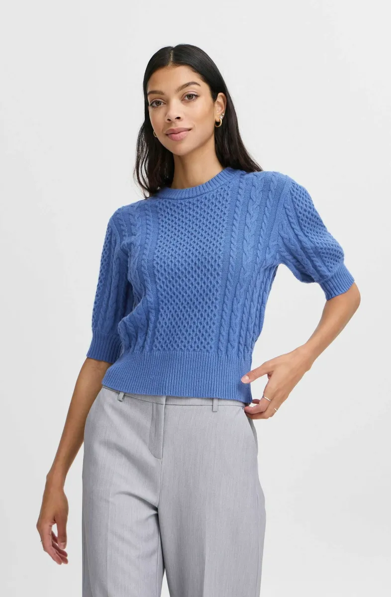 BYNIBE - Strickpullover - riverside