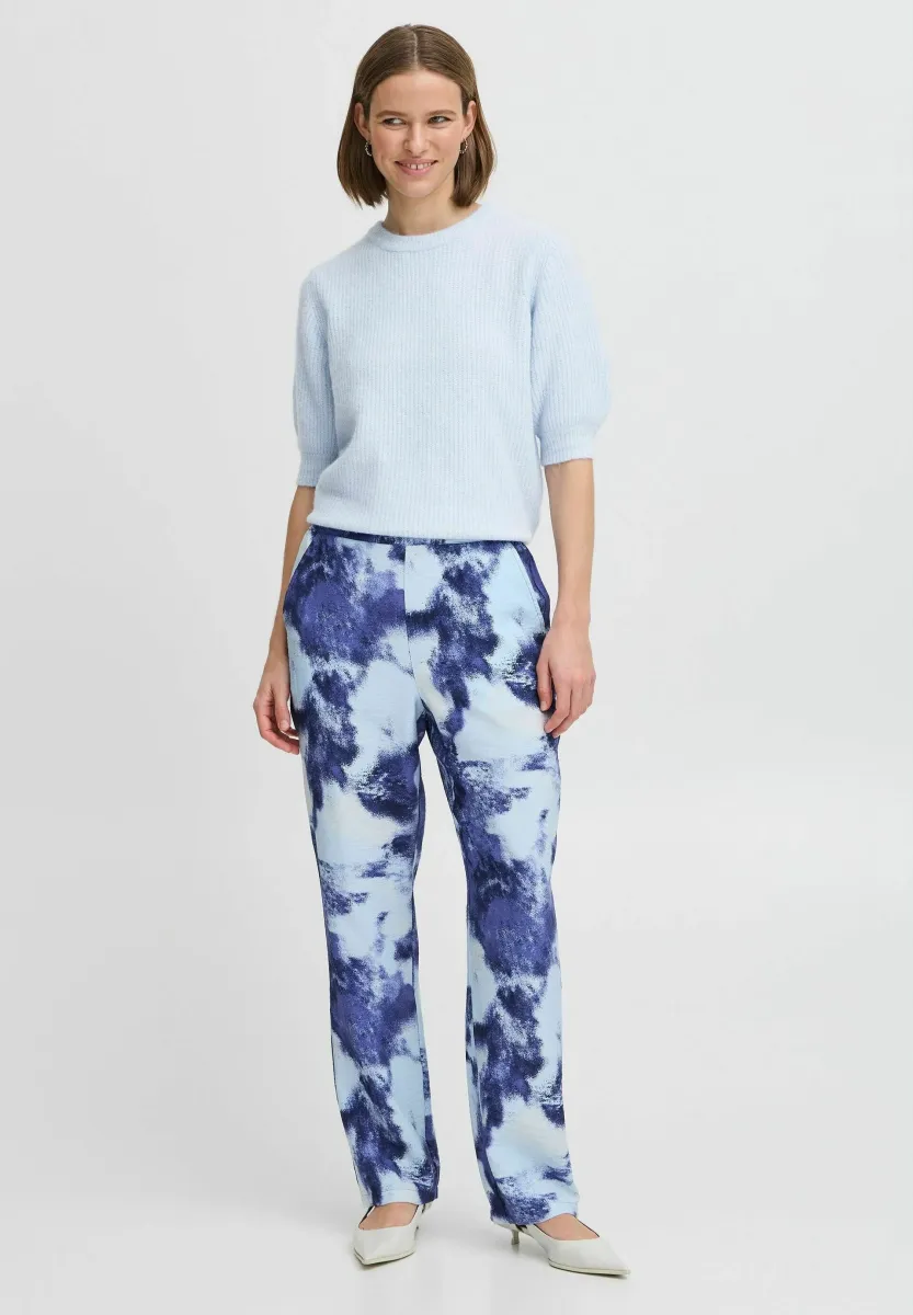 BYOMEA - Strickpullover - cashmere blue melange