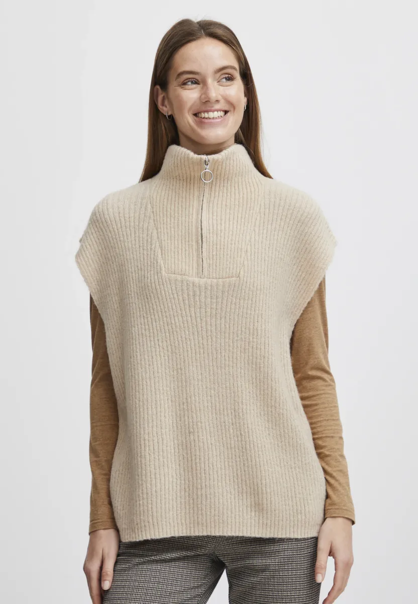 BYONEMA - Strickpullover - cement melange