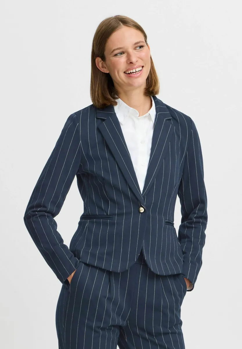 BYROWAN - Blazer - navy blazer mix