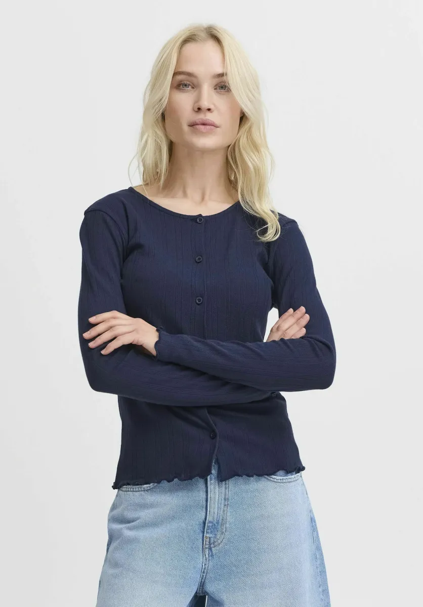 BYUNICA - Strickjacke - navy blazer