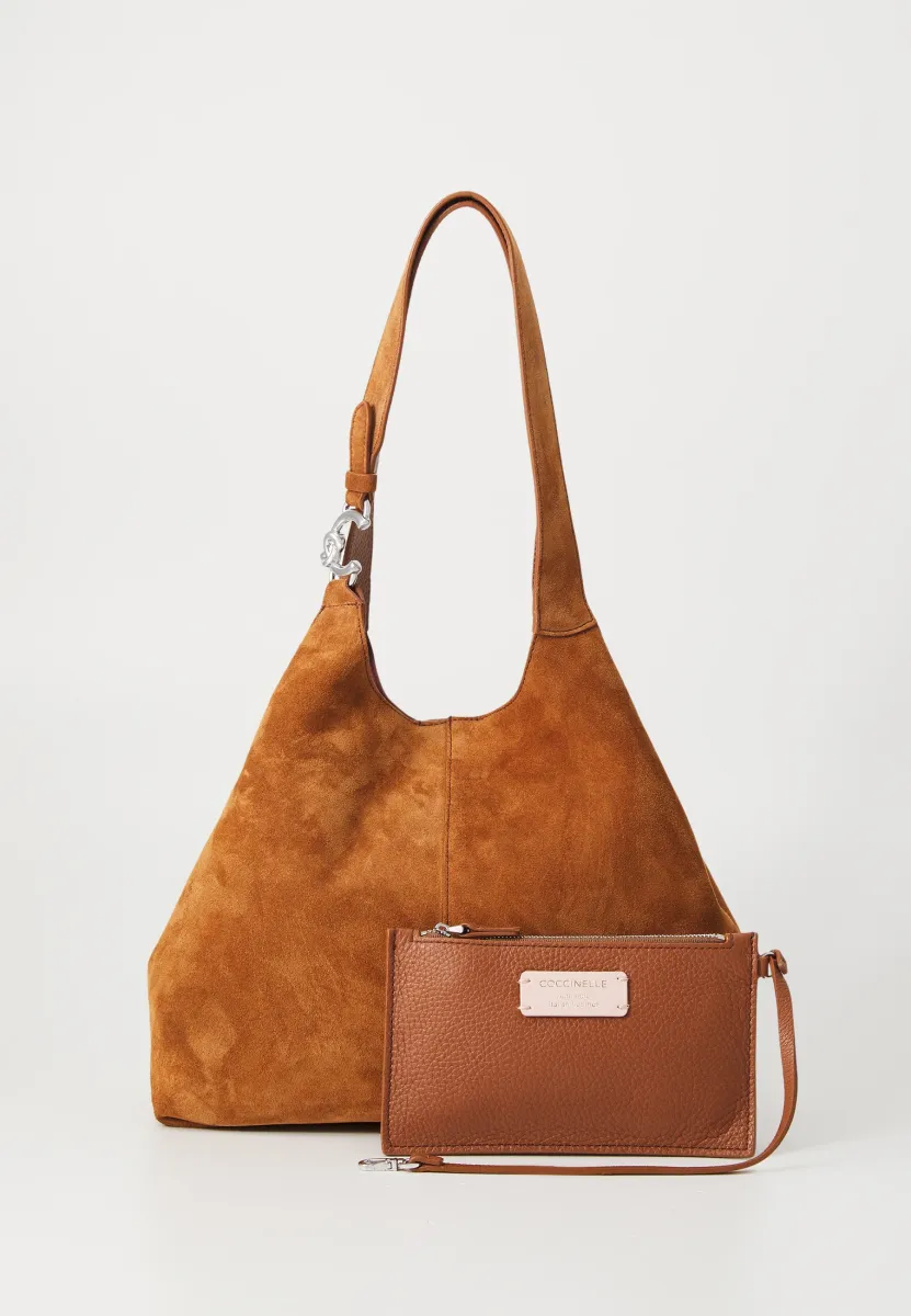 C-EASY SET - Shopping Bag - cognac/cognac