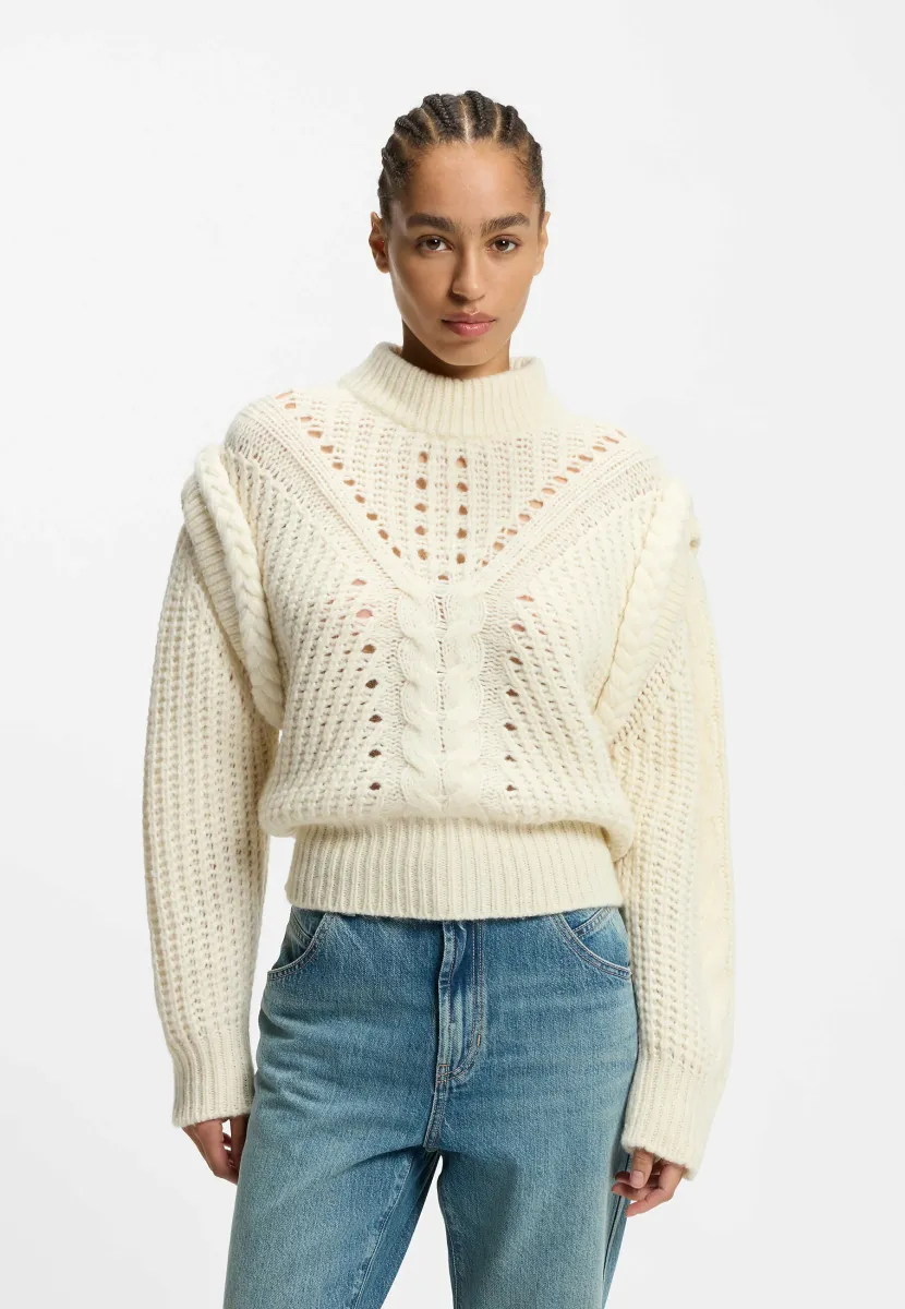 C FASTA - Strickpullover - natural eighteen