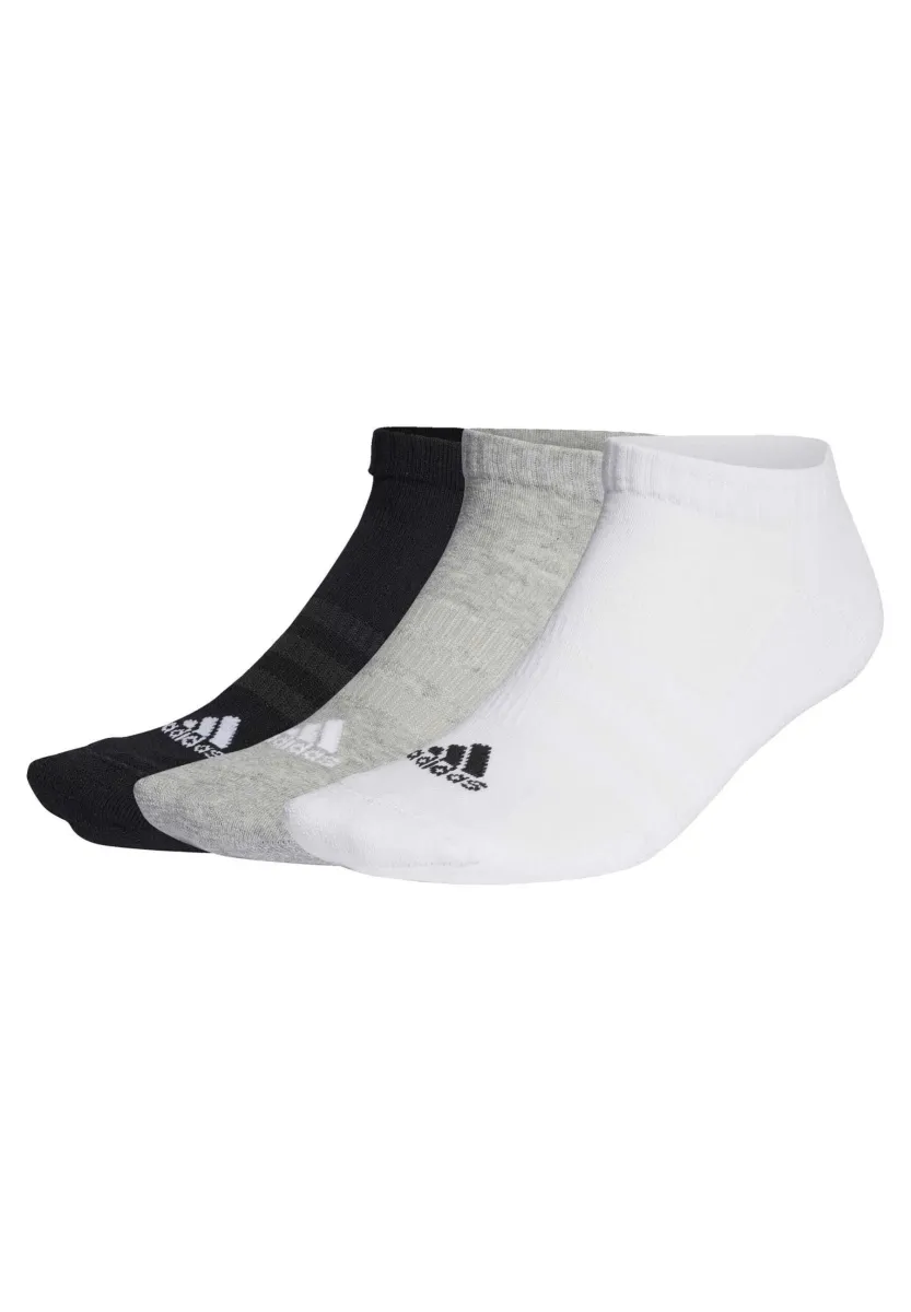C SPW LOW 3P - Füßlinge - medium grey heather/white   black