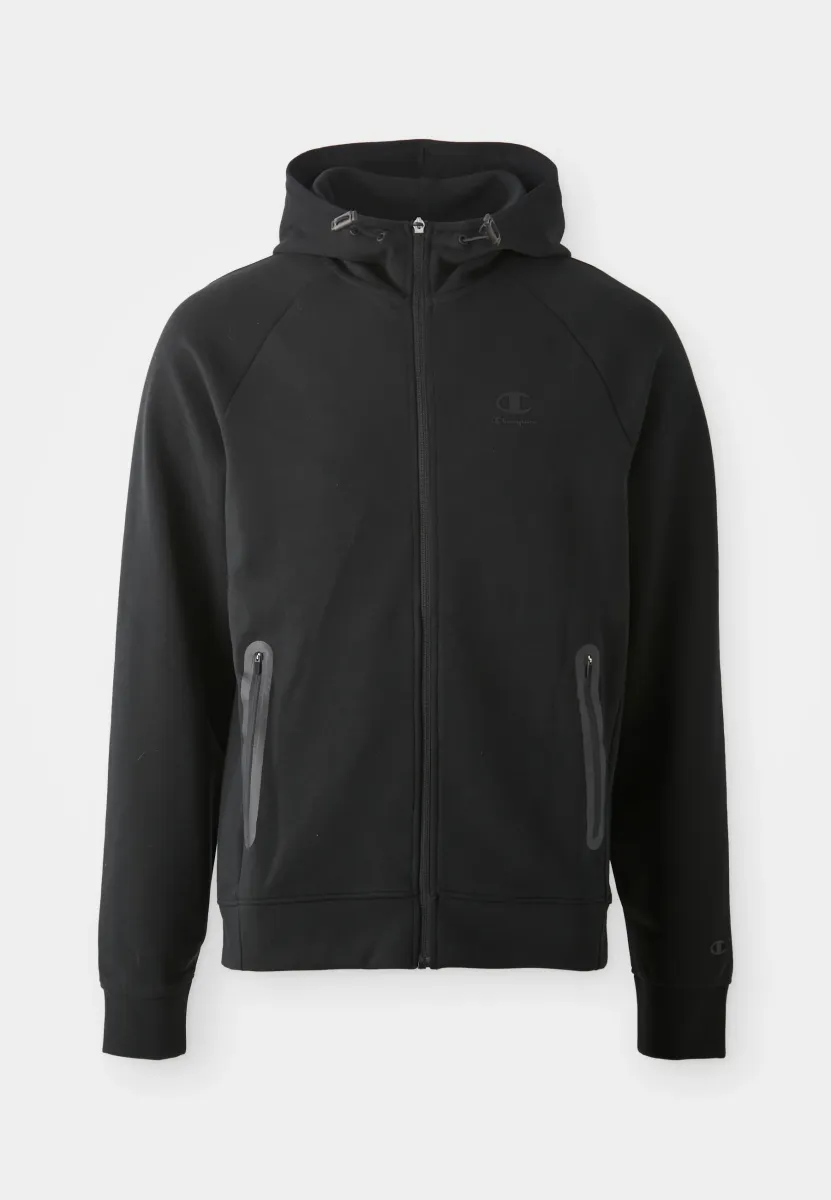 C-TECH FULL ZIP HOODIE - Sweatjacke - black