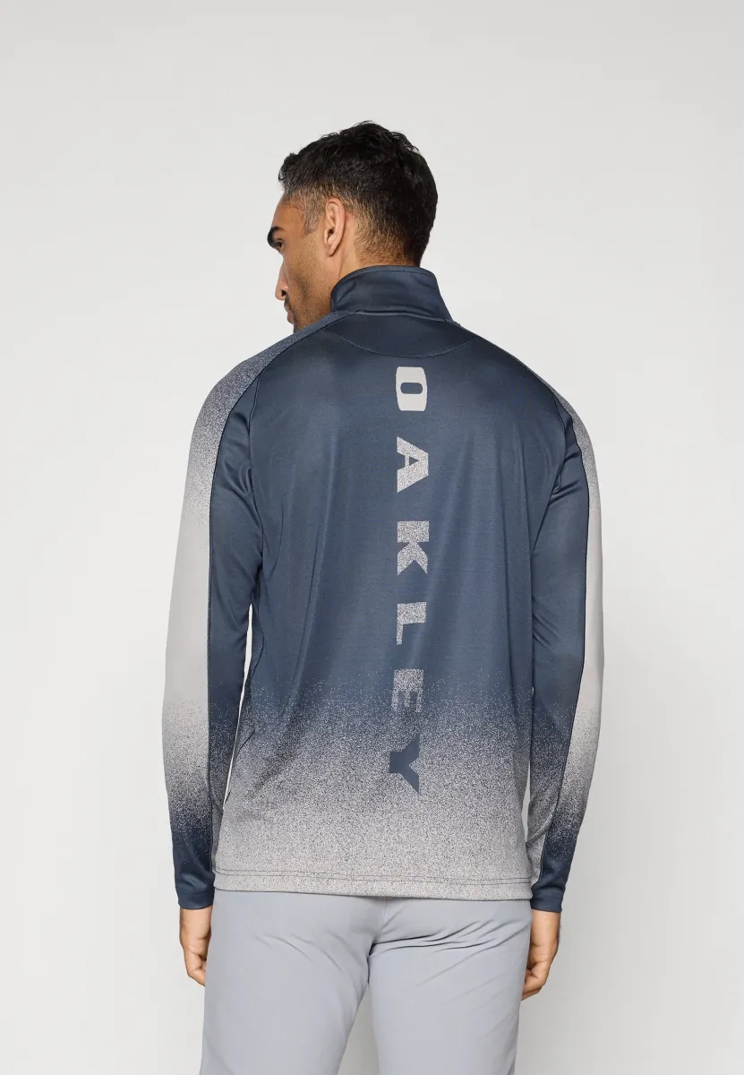 C1 BARK PULLOVER - Langarmshirt - gradient graphite/cement