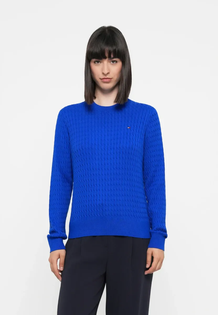 CABLE FINE  - Strickpullover - royal blue