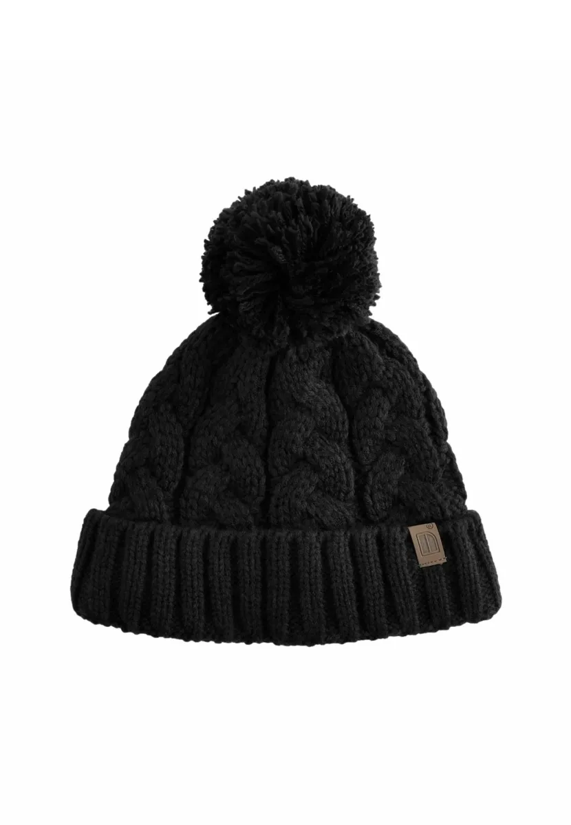 CABLE - REGULAR FIT - Mütze - black