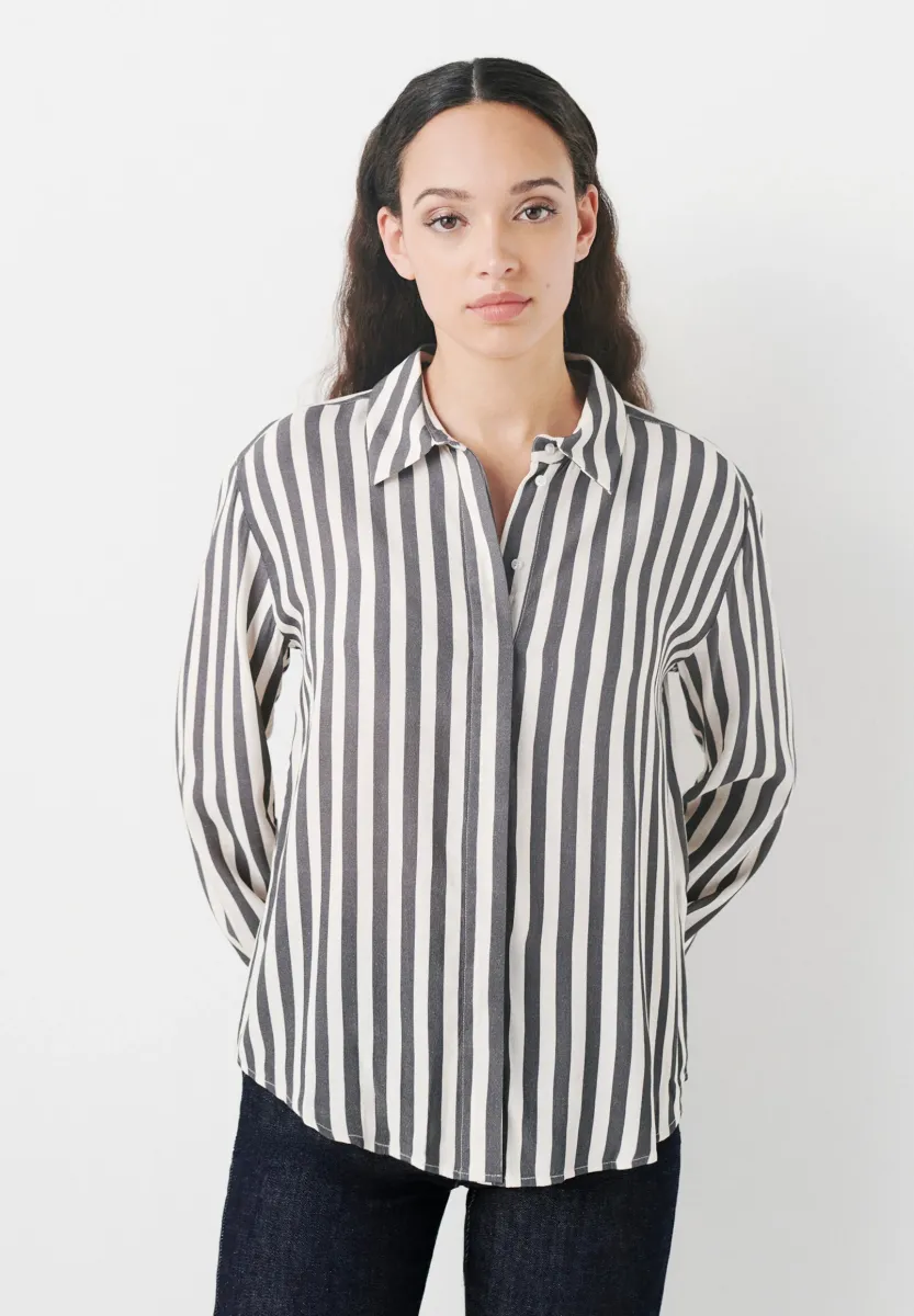 CABY - Hemdbluse - gris fonce