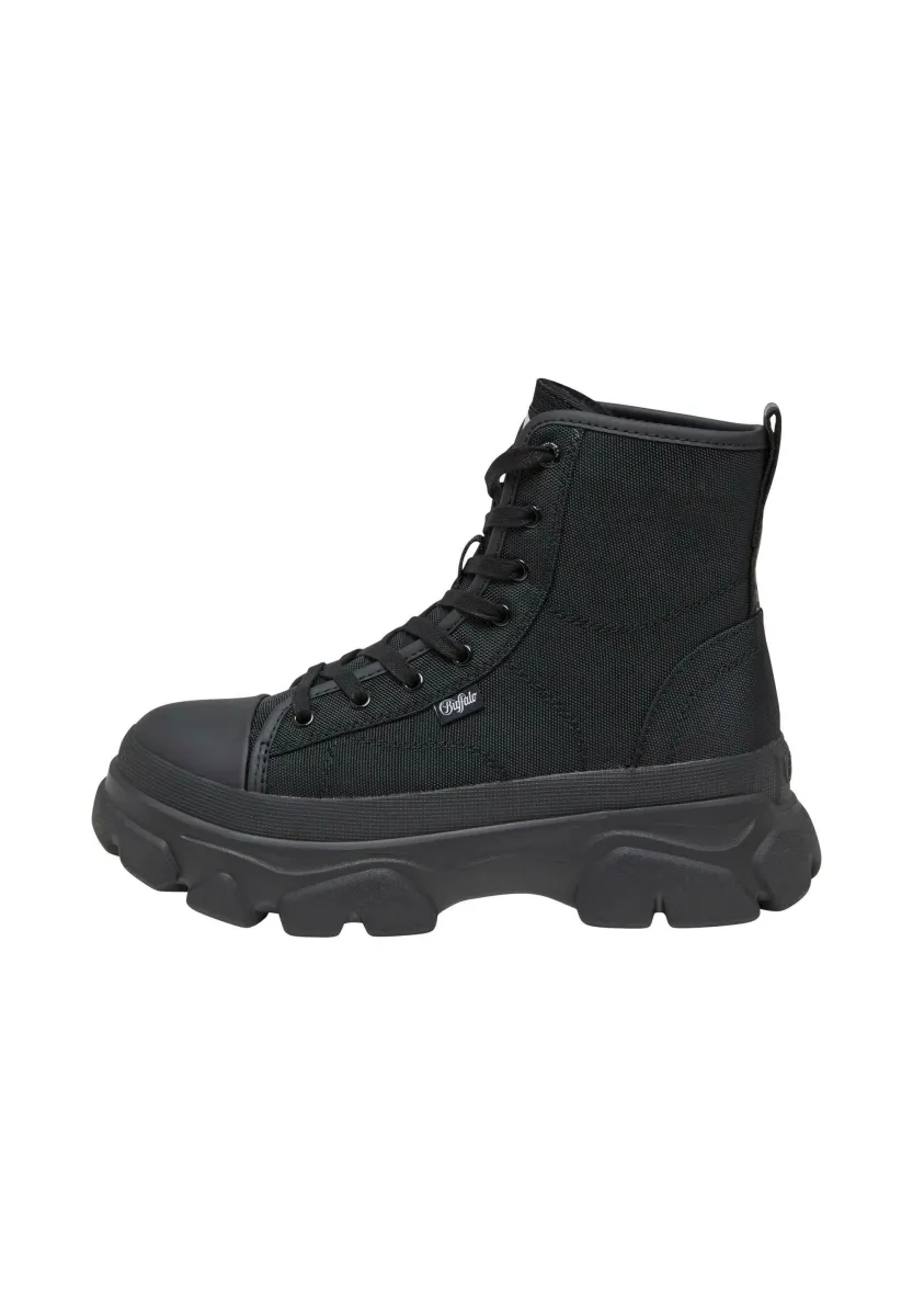 CADE HI - Plateaustiefelette - black