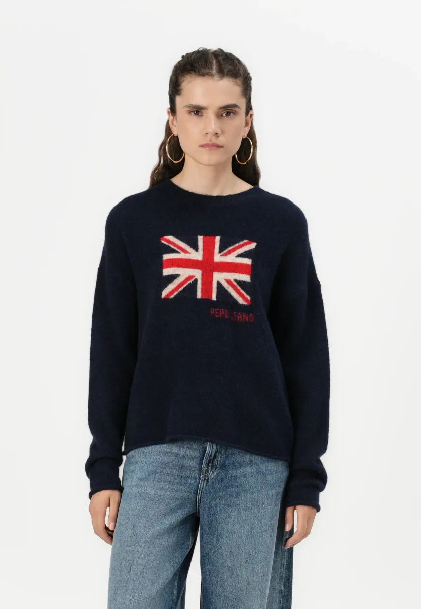 CAITLIN - Strickpullover - dulwich blue