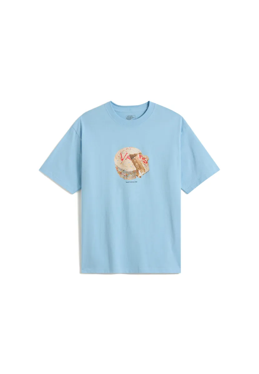 CAKED - T-Shirt print - light blue