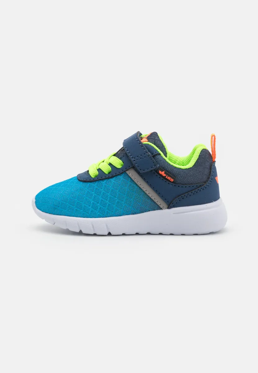 CAKES  - Sneaker low - navy/lemon/orange