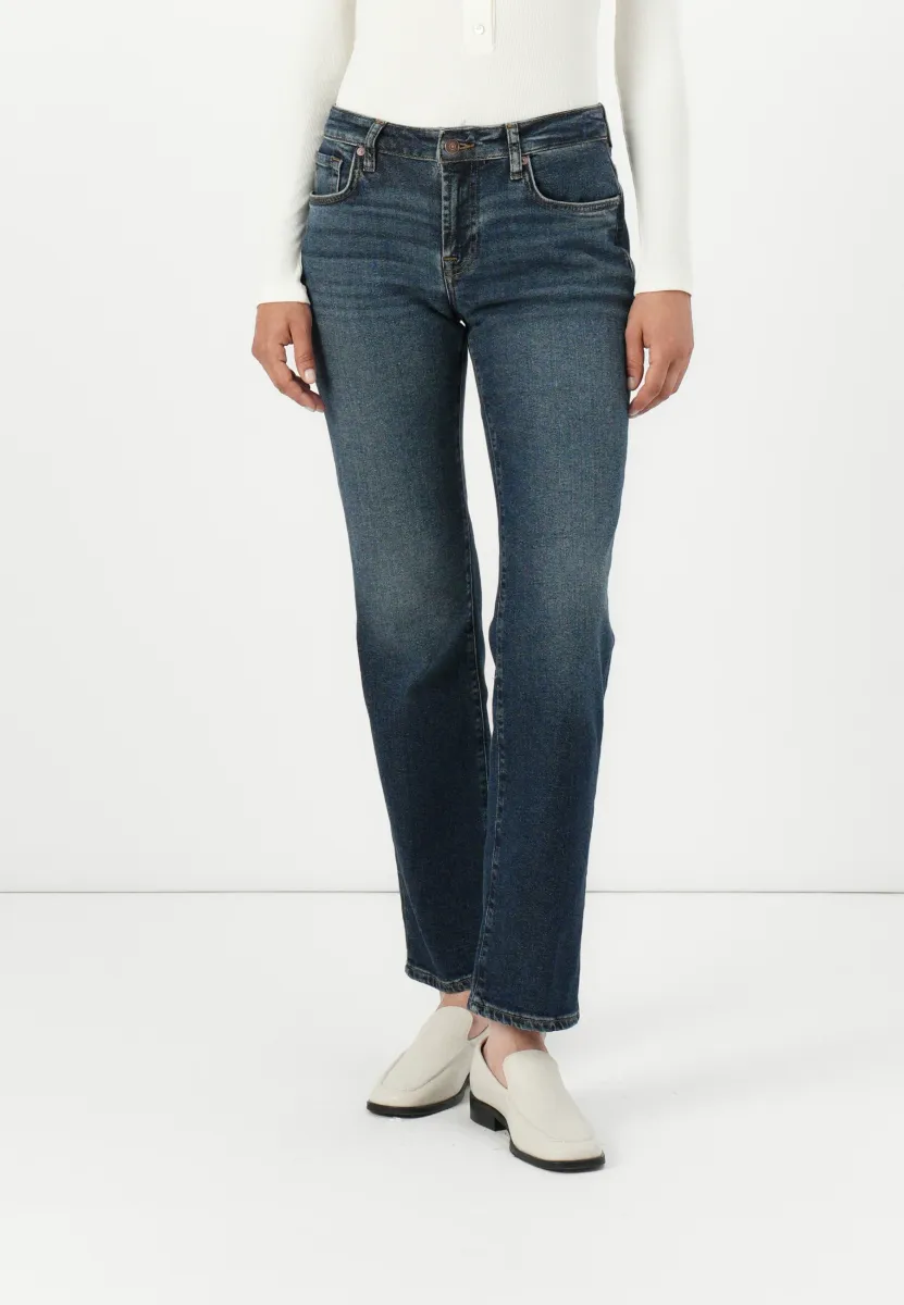 CALIE LUXE VINTAGE - Jeans Straight Leg - cisco