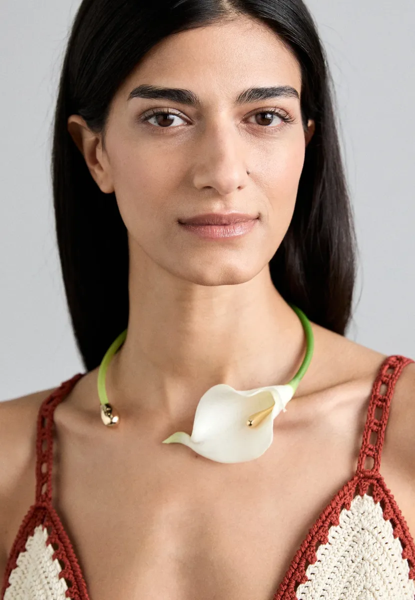 CALLA CHOKER - Halskette - ivory