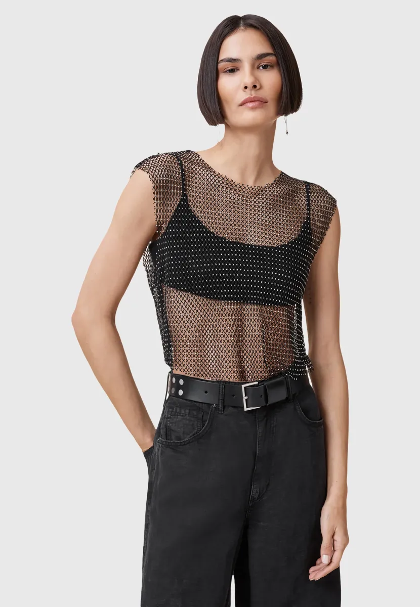 CALYTRIX SPARKLE - T-Shirt print - black