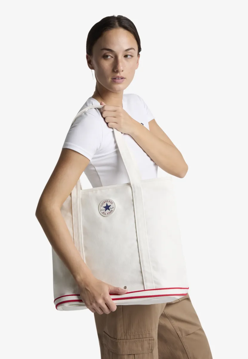 CAM CHUCK UNISEX - Shopping Bag - egret
