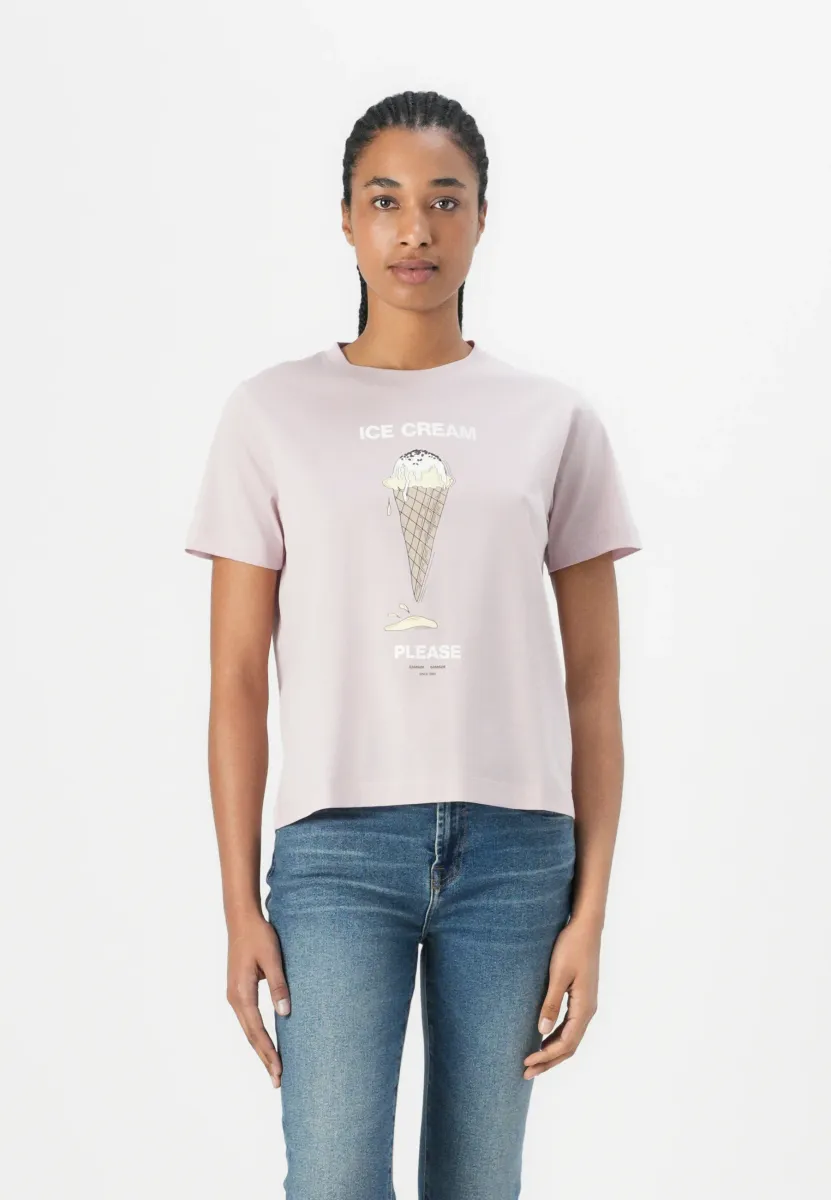 CAMINO - T-Shirt print - ice egret