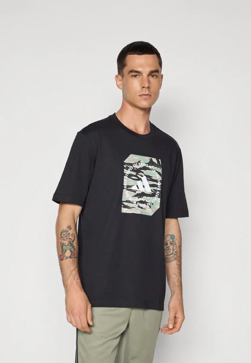 CAMO BOX - T-Shirt print - black