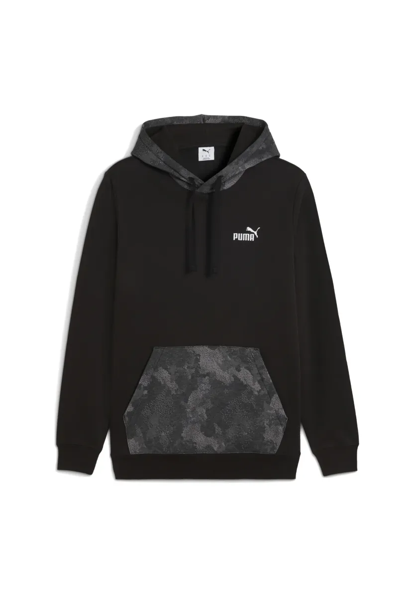 CAMO - Kapuzenpullover - black