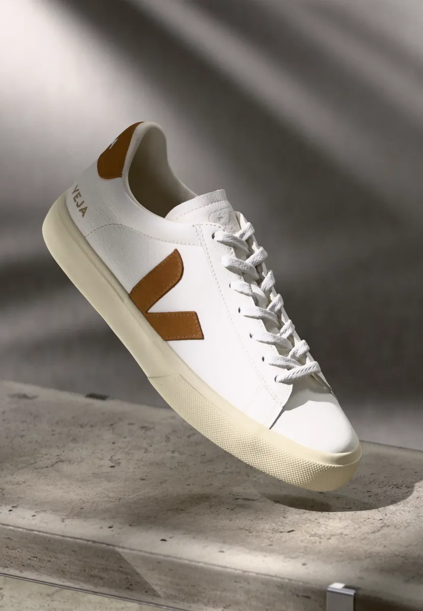 CAMPO - Sneaker low - white/cognac