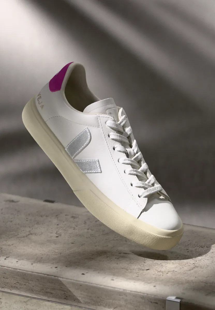 CAMPO - Sneaker low - white/silver/ultraviolet