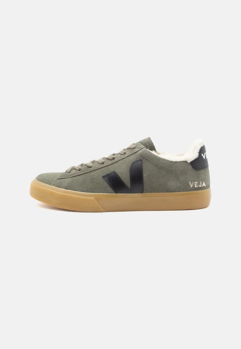 CAMPO WINTER - Sneaker low - mud/black/natural