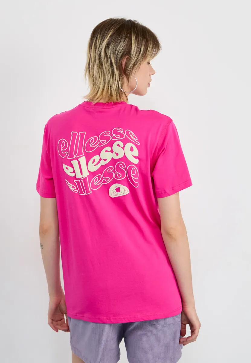 CAMPOFELICE - T-Shirt print - dark pink