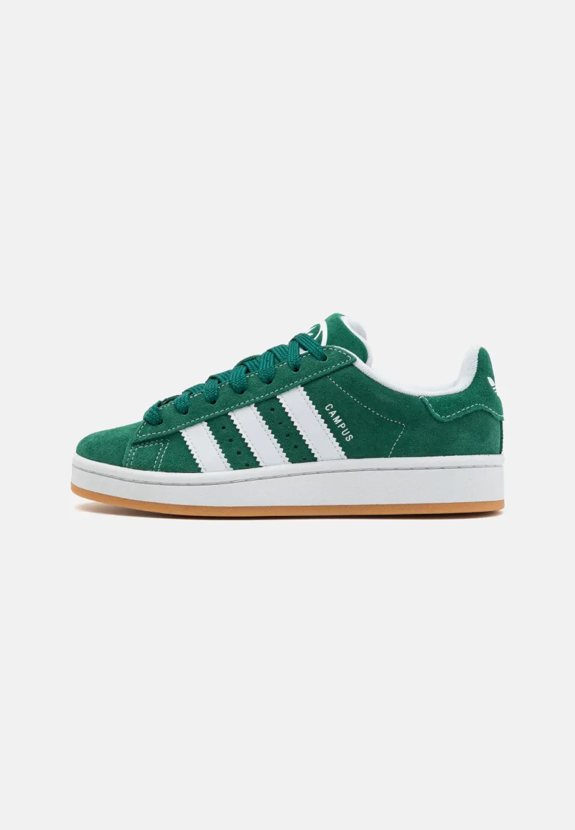 CAMPUS 00S UNISEX - Sneaker low - dark green/footwear white/off white