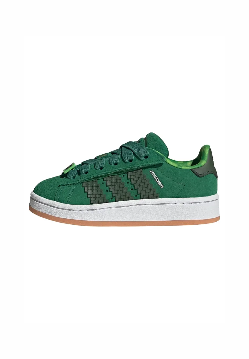 CAMPUS COMFORT CLOSURE ELASTIC LACE MINECRAFT - Sneaker low - green core black gum
