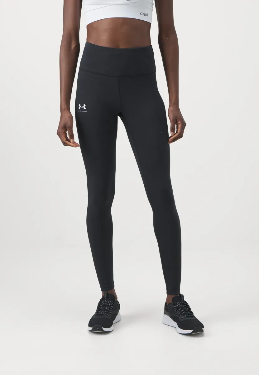 CAMPUS LEGGING - Tights - black/white