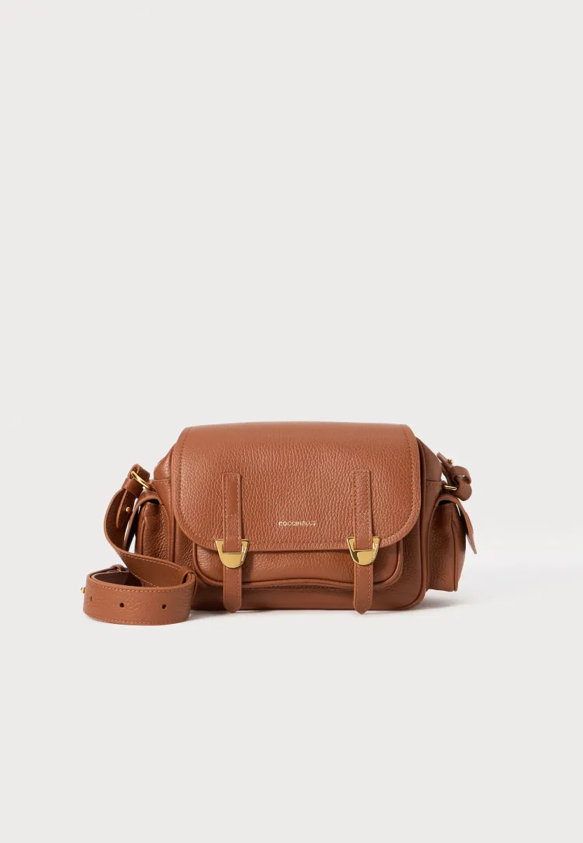 CAMPUS - Umhängetasche - cognac