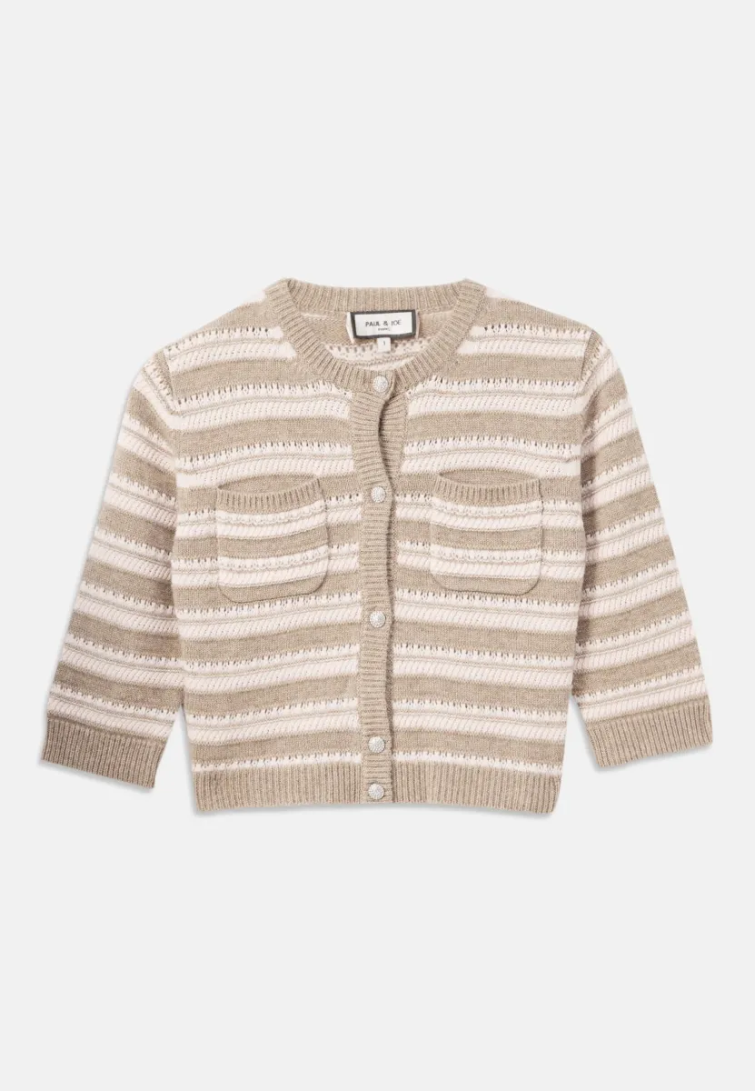 CANCALE - Strickjacke - taupe