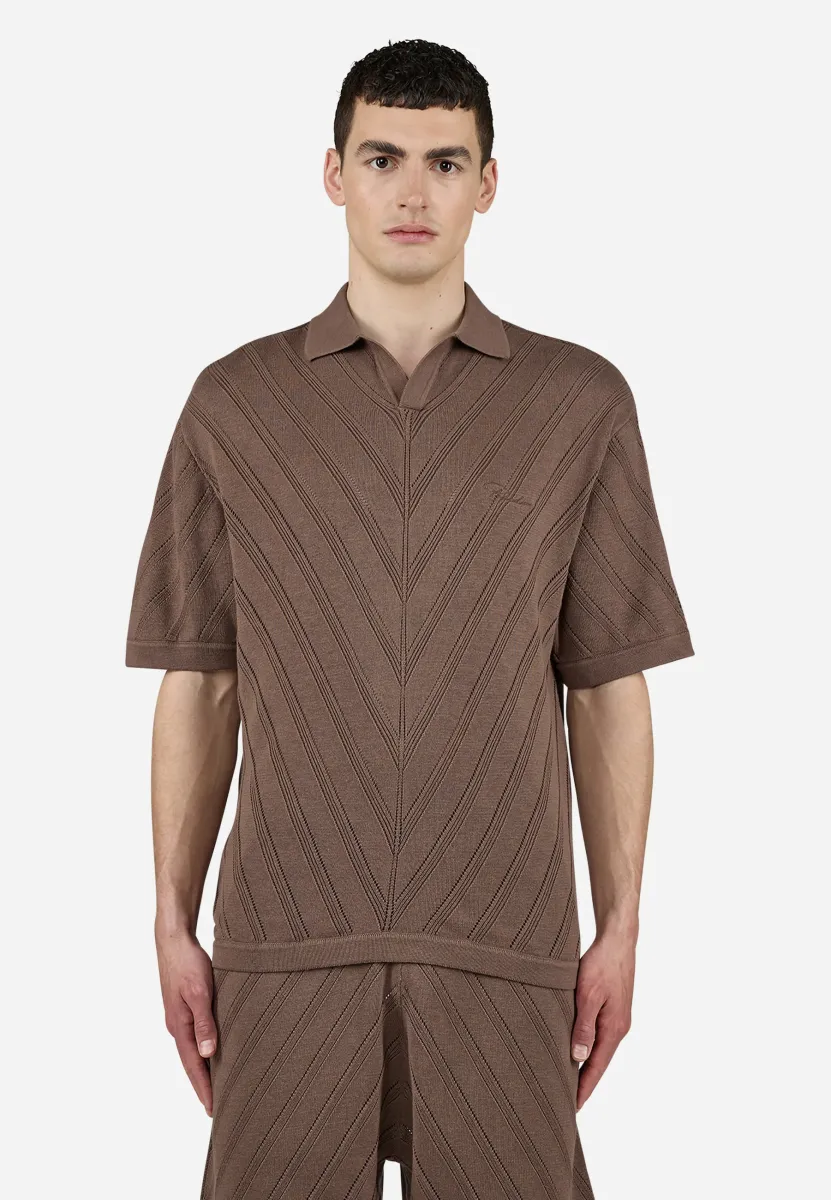 CANVA - Poloshirt - cozy brown