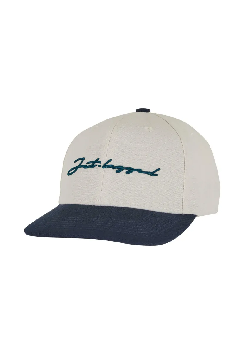 Cap - beige navy