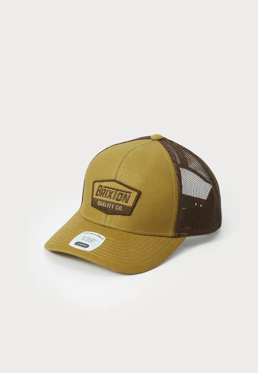 Cap - dark khaki/coffee